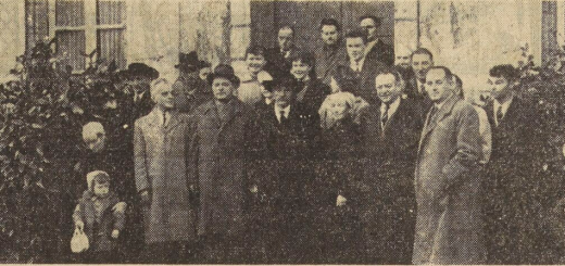 Plouguerneau photo époux Jacques Le Roy Le Télégramme 10 Décembre 1954