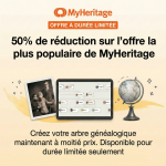 Abonnement MyHeritage 50%