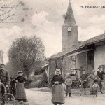 Chevroux Ain le bourg