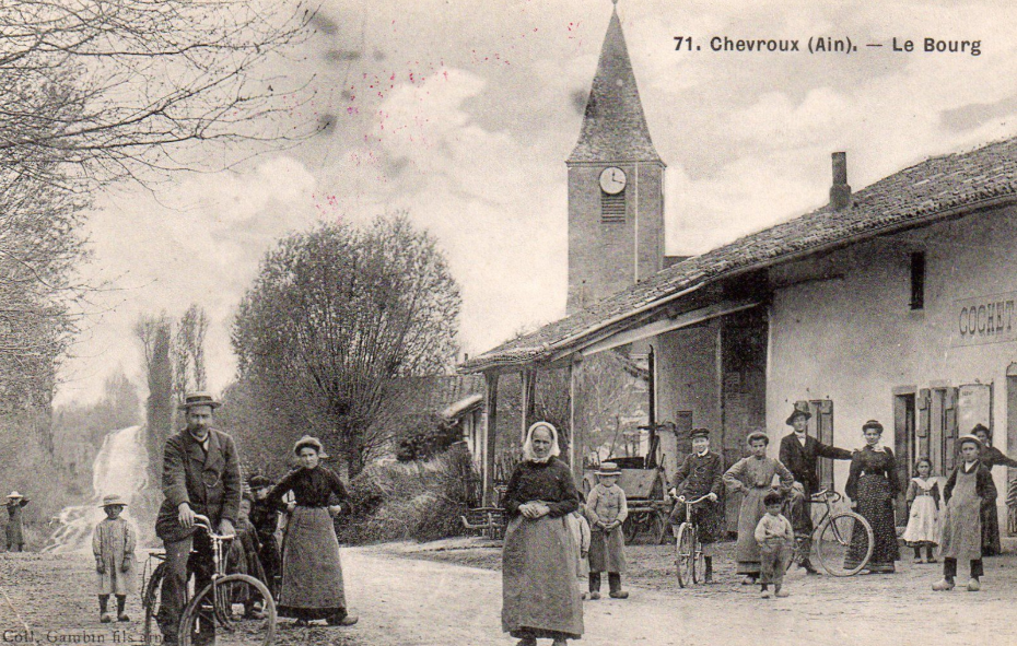 Chevroux Ain le bourg
