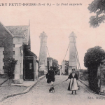 Evry Petit bourg pont suspendu