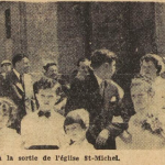 Mariage Le Drévo Henri Huido Ginette Le Télégramme 15 Juin 1955