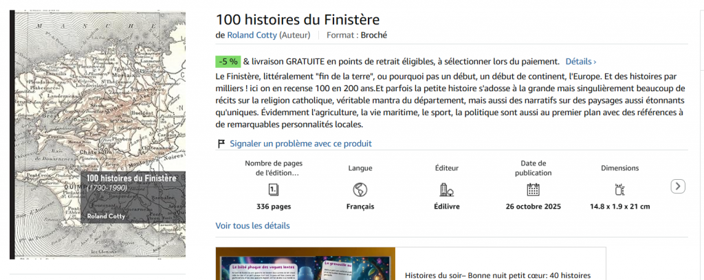 100 histoires du Finistère