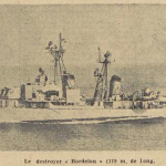 Brest Le destroyer américain Bordelon Le Télégramme de Brest 23 juillet 1954