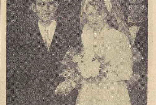 Brest mariage Hervé Le Coz Le Télégramme de Brest 2 Août 1954