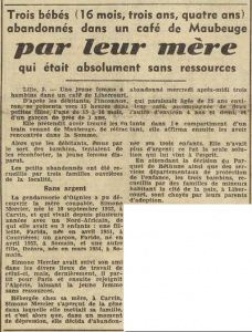 Carvin Mercier Simone Le Télégramme de Brest 10 Septembre 1955