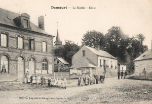 Dancourt mairie et école