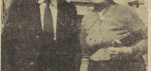 Gespunsart Mr Lambert doyen de la commune l'Ardennais 11 juillet 1955
