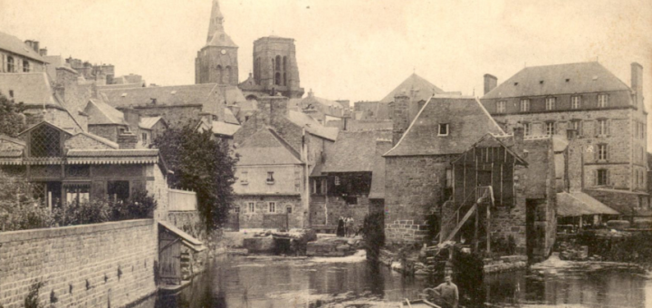 Guingamp vue de l'hôtel de France