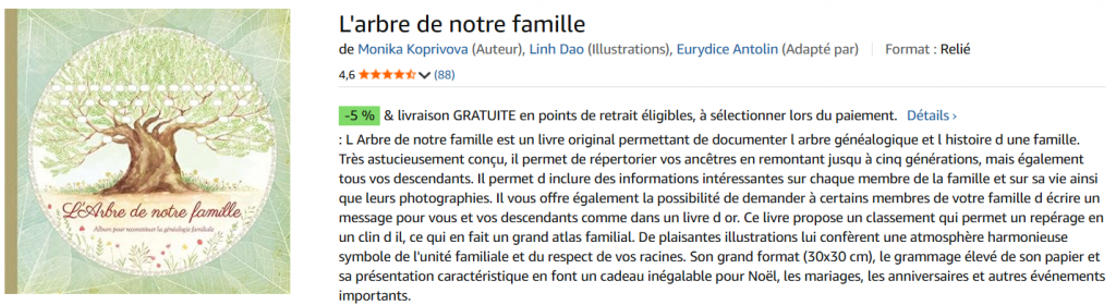 L'Arbre de notre famille