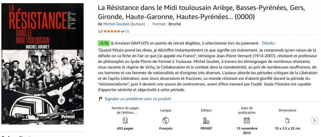 La Résistance Hautes-Pyrénées
