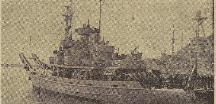 Lagabare C-R-1 Le Télégramme de Brest 30 Juillet 1955