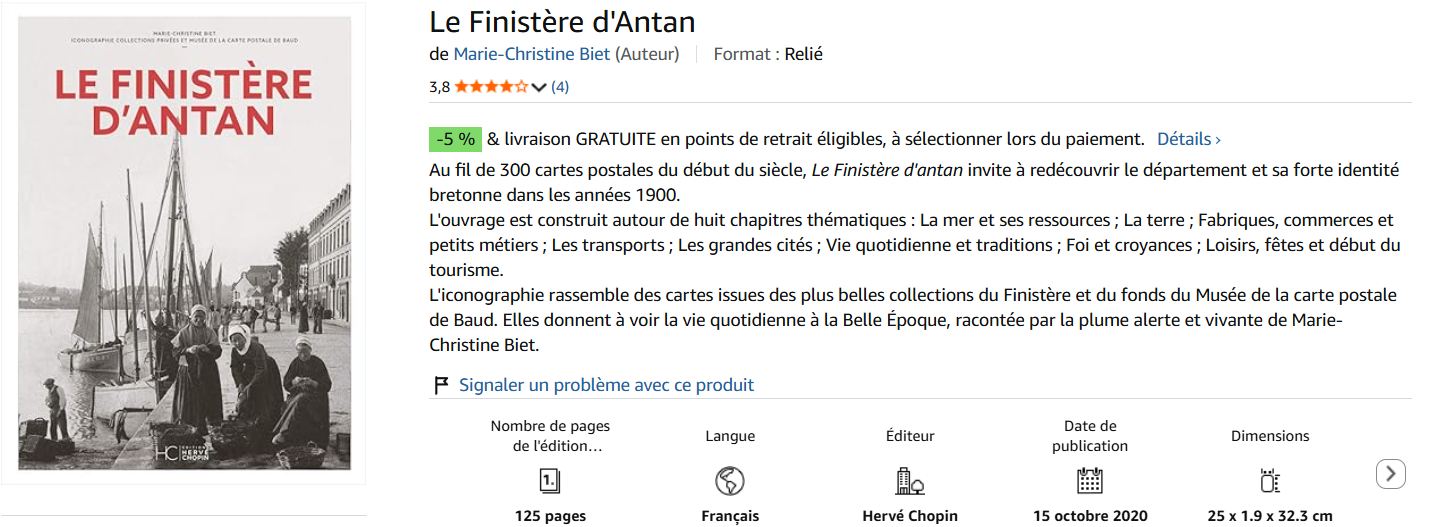 Le Finistère d'Antan