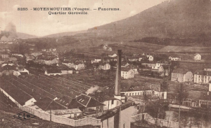 Moyenmoutier quartier faubourg Géroville