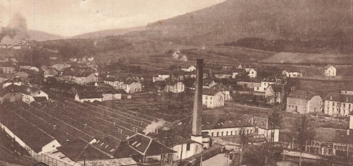 Moyenmoutier quartier faubourg Géroville