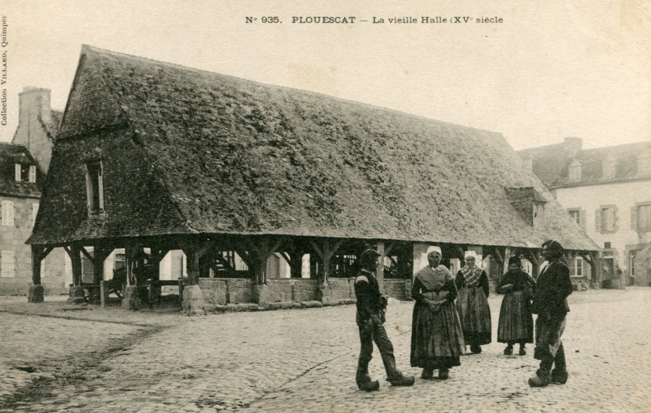 Plouescat vielle halle XVe siècle