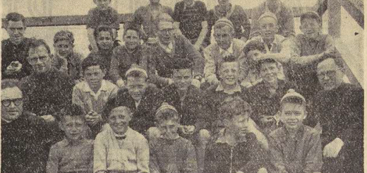 Plounévez-Lochrist jeunes garçons campent à Lanvérec Le Télégramme de Brest 23 juillet 1954