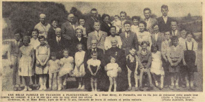Porsmilin Famille Herry en vacances à Plougonvelin Le Télégramme de Brest 6 Septembre 1955