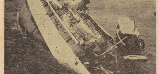 Star of Malta Le Télégramme de Brest 6 Août 1955