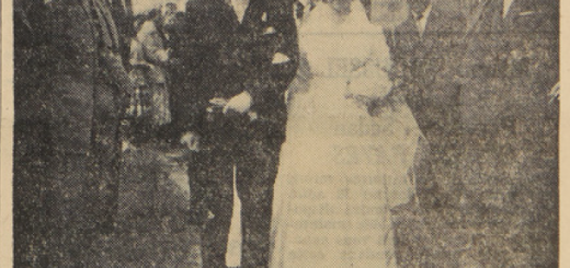 Wadelincourt Mariage Breny Claude avec Melle Colette L'Ardennais 11 juillet 1955