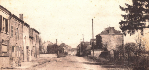 Wadelincourt entrée venant de Pont-Maugis