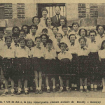 Bouilly Souligny Chorale scolaire L'Est Eclair 1 juillet 1954