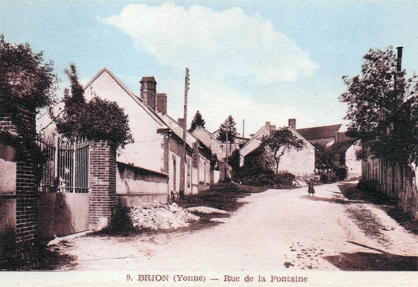 Brion Yonne rue de la fontaine