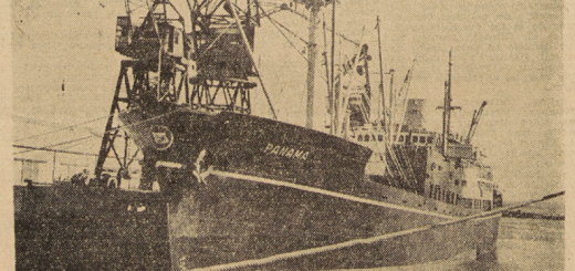Cargot Danois Le Panama Le Télégramme de Brest 28 août 1952