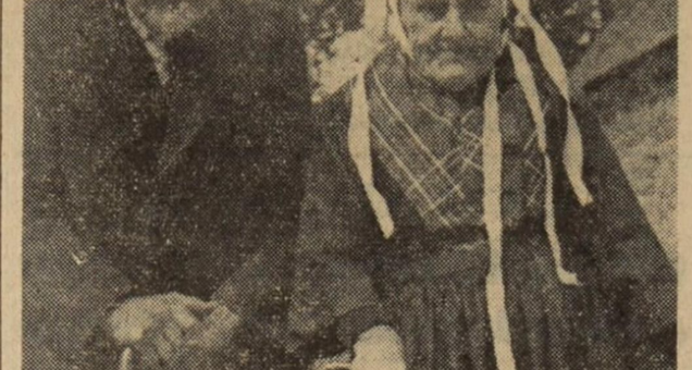 Doyens de Plougastel Daoulas Mr Thomas et Mme Jézéquel Le Télégramme de Brest 18 août 1951