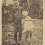 Eréac Chapren Guy 8 ans sauve le petit Bréhinier Paul 3 ans et demi Le Télégramme 6 août 1952