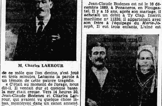 La Tragédie de Lauberlach Le Petit Breton 2 février 1936