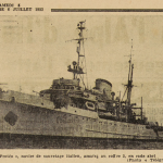 Le Protéo navire de sauvetage italien Le Télégramme du 5 Juillet 1952