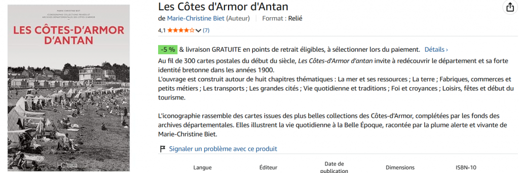 Les Côtes d'Armor d'Antan