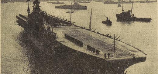 Porte-Avions Arromanches Le Télégramme de Brest 27 août 1952