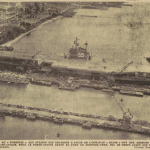 Porte-Avions Forestal Newport Le Télégramme de Brest 1 septembre 1955