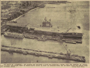 Porte-Avions Forestal Newport Le Télégramme de Brest 1 septembre 1955