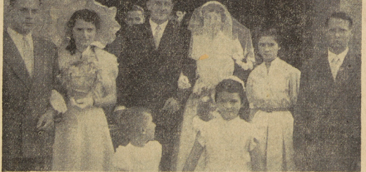 St-Pierre-Quilbignon Mariage Hallégot Guy avec Mlle Croc Le Télégramme de Brest 7 septembre 1953