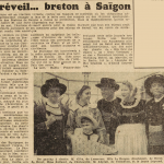 Un réveil Breton à Saïgon Le Télégramme de Brest 18 août 1952