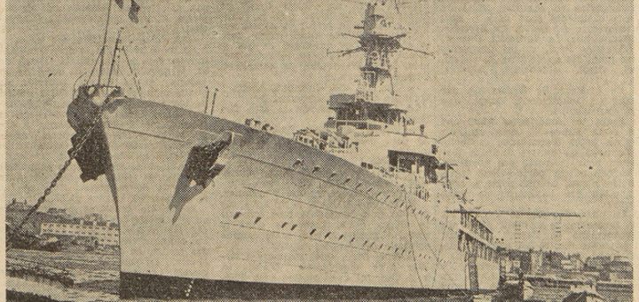 La Jeanne d'Arc Brest Le Télégramme de Brest 17 septembre 1953