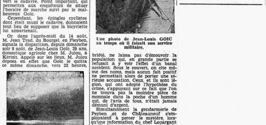Lennon mort mystérieuse de Goïc Jean-Louis Le Petit Breton 4 octobre 1936