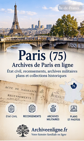 Archives de Paris en ligne