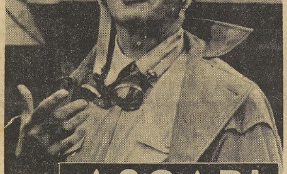 Ascari se Tue à l'entaînement Le Télégramme 27 mai 1955