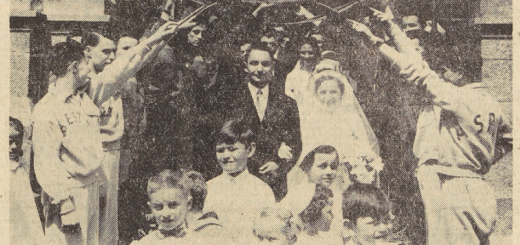 Brest Saint Martin Mariage Briquet Robert avec Millin Marie-Thérèse Le Télégramme 31 mai 1955
