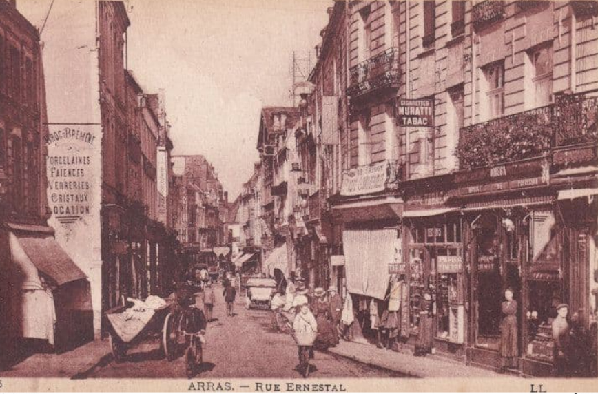 Hauts-de-France Arras rue Ernestal
