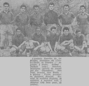 La Maulde Amicale sportive L'Echo du Centre 4 mai 1950