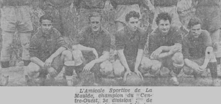 La Maulde Amicale sportive L'Echo du Centre 4 mai 1950
