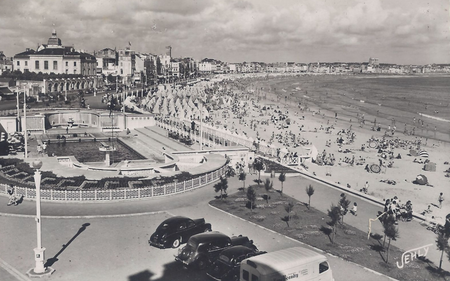Pays de la Loire Les Sables d'Olonne vue sur la Plage