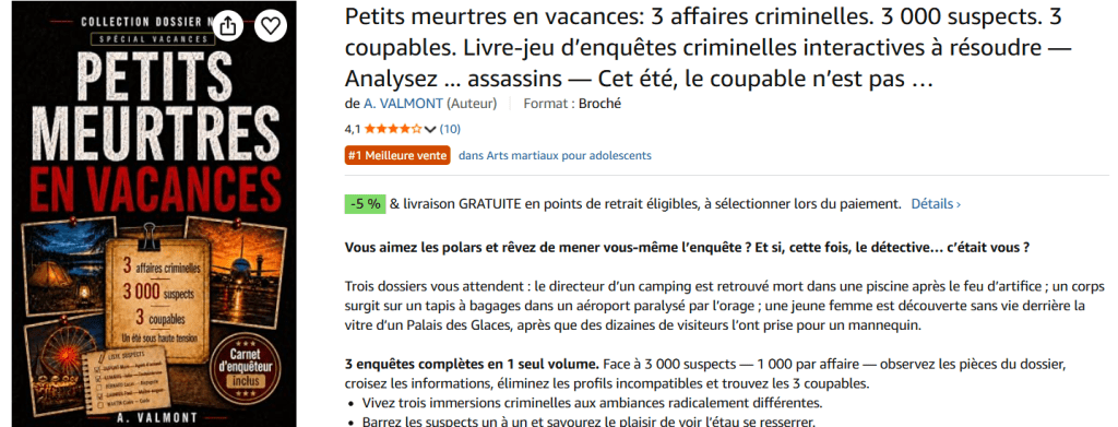 Petits meurtres en vacances 3 affaires criminelles 3000 suspects