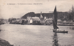 Quimper vue du quartier de locmaria
