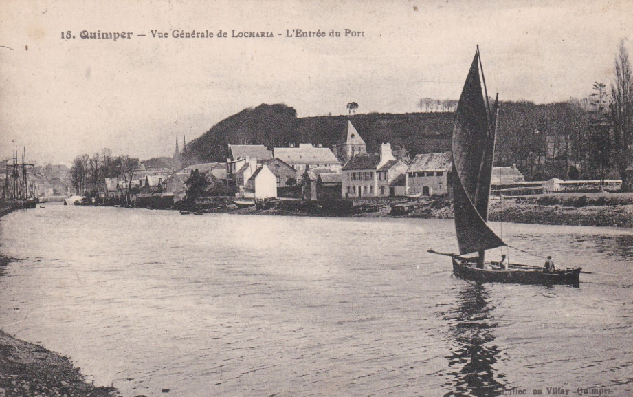 Quimper vue du quartier de locmaria